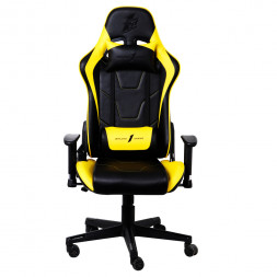 Gaming Chair 1STPLAYER Black and Yellow