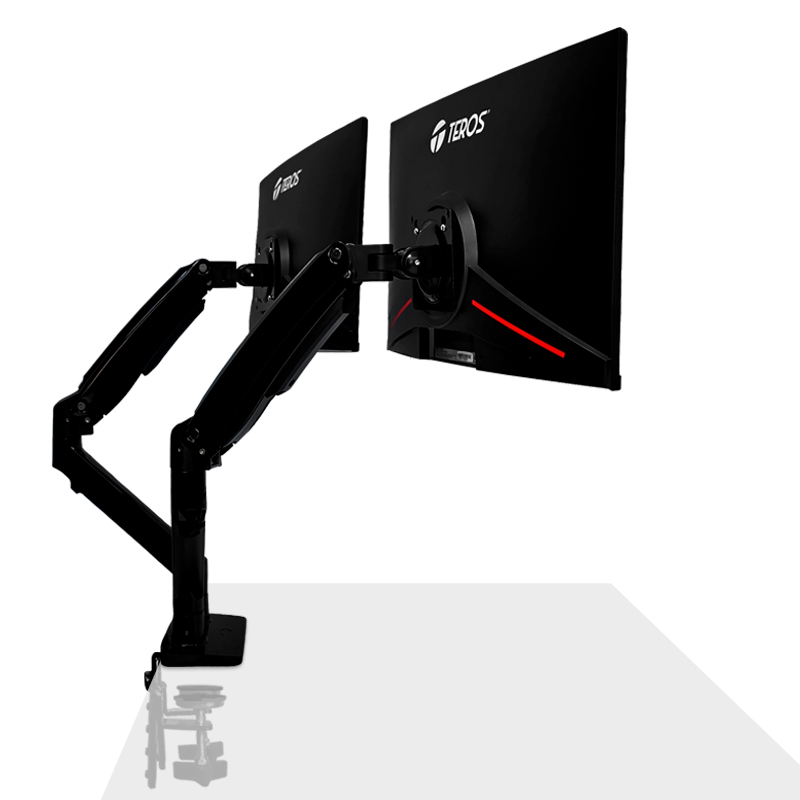 Vista 3 de Lenovo Soporte para 2 monitores