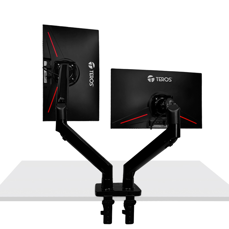 Vista 4 de Lenovo Soporte para 2 monitores
