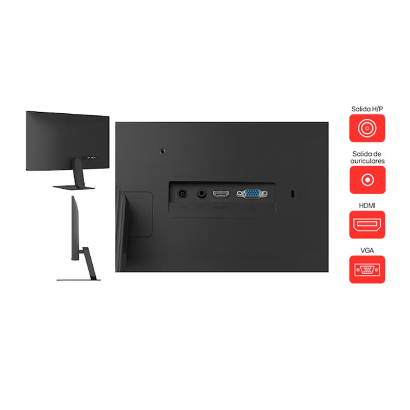 Vista 5 de Lenovo Monitor plano U4 de 27″