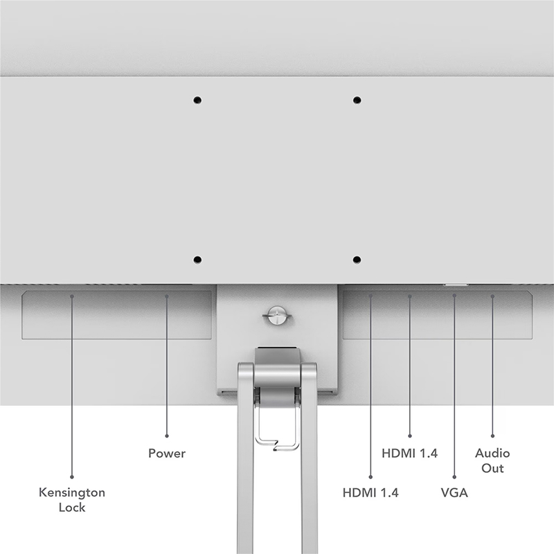 Vista 5 de Lenovo Monitor plano de 27″